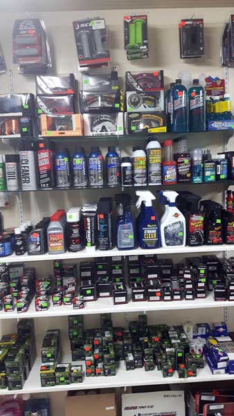 Lube, cleaners, oil, filters